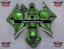 Honda CBR600RR Fairings (2009-2012) Green, White Stripe at KingsMotorcycleFairings.com