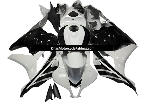 Honda CBR600RR Fairings (2009-2012) White, Black, Silver at KingsMotorcycleFairings.com