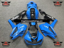 Honda CBR600RR Fairings (2013-2023) Blue, Black, White HANNspree at KingsMotorcycleFairings.com