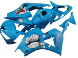 Honda CBR600RR Fairings (2013-2023) Matte Blue Doraemon at KingsMotorcycleFairings.com
