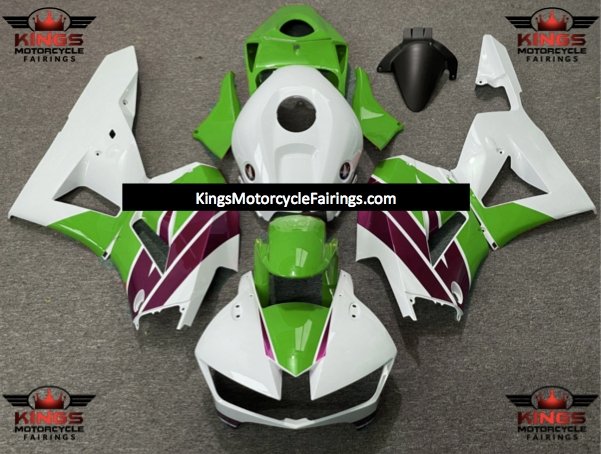 Honda CBR600RR Fairings (2013-2023) White, Green, Magenta Purple at KingsMotorcycleFairings.com