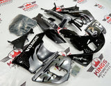 Honda CBR900RR Fairings (1996-1997) Black, Silver from KingsMotorcycleFairings.com