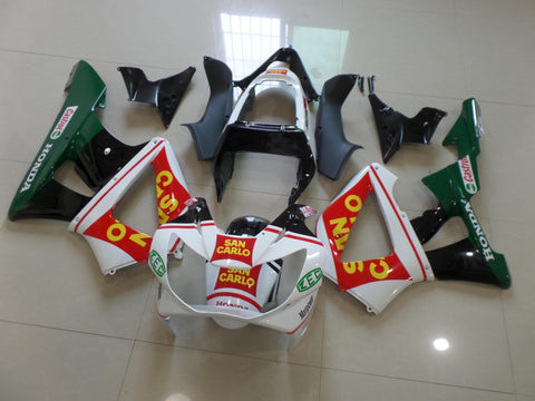 Honda CBR900RR Fairings (2000-2001) White, Red, Yellow San Carlo at KingsMotorcycleFairings.com