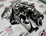 Honda CBR 1000RR (2017-2025) Black & Silver Red Bull Fairings at KingsMotorcycleFairings.com