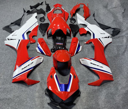 Honda CBR 1000RR (2017-2025) Red, White, Blue Fairings at KingsMotorcycleFairings.com