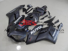 Honda CBR 1000RR Fairings (2004-2005) Matte Black Repsol at KingsMotorcycleFairings.com