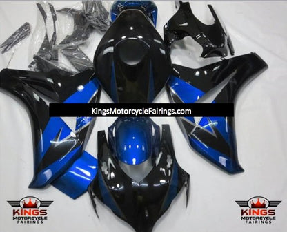 Honda CBR 1000RR Fairings (2008-2011) Black, Blue, Silver at KingsMotorcycleFairings.com