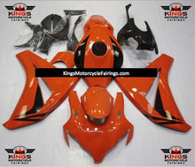 Honda CBR 1000RR Fairings (2008-2011) Dark Orange, Black at KingsMotorcycleFairings.com