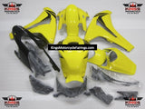 Honda CBR 1000RR Fairings (2008-2011) Yellow, Black at KingsMotorcycleFairings.com