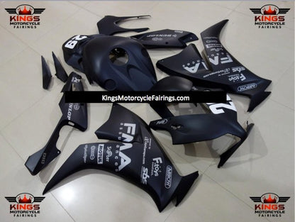 Honda CBR 1000RR Fairings (2012-2016) Matte Black FMA from KingsMotorcycleFairings.com