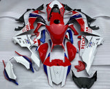 Honda CBR 1000RR Fairings (2017-2025) Red, Blue, White HRC at KingsMotorcycleFairings.com