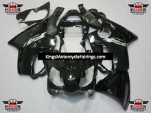 Honda CBR 600F4i Fairings (2001-2003) Black, Silver at KingsMotorcycleFairings.com