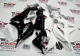 Honda CBR 600RR Fairing Panels (2007-2008) Black, White Split at KingsMotorcycleFairings.com