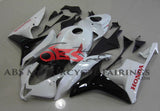 Honda CBR 600RR Fairings (2007-2008) White Gloss, Black, Red at KingsMotorcycleFairings.com