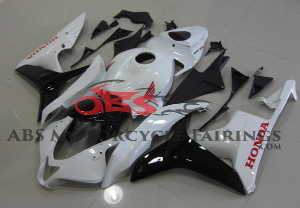 Honda CBR 600RR Fairings (2007-2008) White Gloss, Black, Red at KingsMotorcycleFairings.com