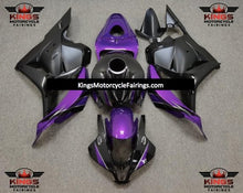 Honda CBR 600RR Fairings (2009-2012) Purple, Black, Matte Black at KingsMotorcycleFairings.com