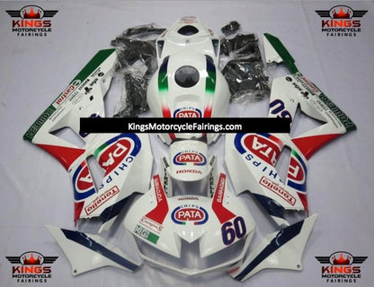 Honda CBR600RR Fairing Kits (2013-2023) White Pata at KingsMotorcycleFairings.com