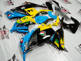 KAWASAKI NINJA 300 Fairing kit (2013-2024) Blue, Black, Yellow Shark at KingsMotorcycleFairings.com