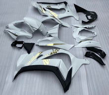 White & Gold Fairing Kit for a 2016, 2017, 2018, 2019 & 2020 Kawasaki Ninja ZX-10R motorcycle