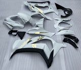 White & Gold Fairing Kit for a 2016, 2017, 2018, 2019 & 2020 Kawasaki Ninja ZX-10R motorcycle