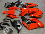 Red and Matte Black Fairing Kit for a 2006, 2007, 2008, 2009, 2010 & 2011 Kawasaki Ninja ZX-14R motorcycle