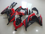 Kawasaki Ninja 300 Fairing kit (2013-2024) Red, Black, Matte Black at KingsMotorcycleFairings.com