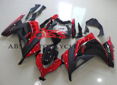 Kawasaki Ninja 300 Fairings (2013-2024) Red, Black, Matte Black at KingsMotorcycleFairings.com