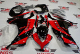 Kawasaki Ninja 300 Fairings (2013-2024) Red, Black at KingsMotorcycleFairings.com