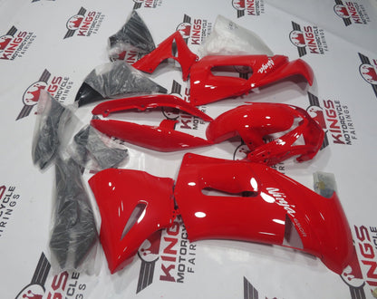 Kawasaki Ninja 650 Fairing Kit (2006-2008) Red, Black at KingsMotorcycleFairings.com