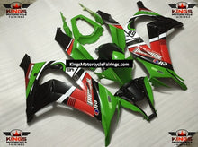 Kawasaki Ninja ZX-10R Fairings (2011-2015) Green, Black, Red, White 66 at KingsMotorcycleFairings.com