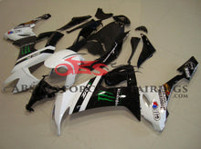 Kawasaki Ninja ZX10R Fairings (2008-2010) Black, White Monster Energy at KingsMotorcycleFairings.com
