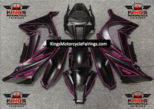 Kawasaki Ninja ZX10R Fairings (2011-2015) Matte Black, Pink at KingsMotorcycleFairings.com