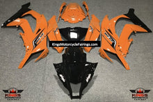 Kawasaki Ninja ZX10R Fairings (2011-2015) Orange, Black from KingsMotorcycleFairings.com