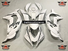 Kawasaki Ninja ZX10R Fairings (2016-2020) White, Black at KingsMotorcycleFairings.com
