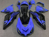 Kawasaki Ninja ZX14R (2006-2011) Purple, Black from KingsMotorcycleFairings.com