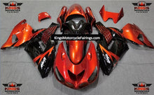 Kawasaki Ninja ZX14R Fairings (2006-2011) Burnt Orange, Black at KingsMotorcycleFairings.com
