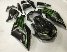 Fairings for Kawasaki Ninja ZX14R (2012-2024) Black, Green, Silver at KingsMotorcycleFairings.com