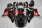 Fairings for Kawasaki Ninja ZX14R (2012-2024) Matte Black, Candy Apple Red