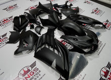 Fairing kit for a Kawasaki Ninja ZX14R (2012-2024) Matte Black at KingsMotorcycleFairings.com