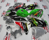 Kawasaki Ninja ZX6R 636 Fairing Set (2019-2023) Green, Black, Yellow, White, Red at KingsMotorcycleFairings.com