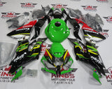Kawasaki Ninja ZX6R 636 Fairings (2019-2023) Green, Black, Yellow, White, Red at KingsMotorcycleFairings.com