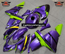 Kawasaki ZX-10R Fairings (2004-2005) Purple, Green, Yellow, Black at KingsMotorcycleFairings.com