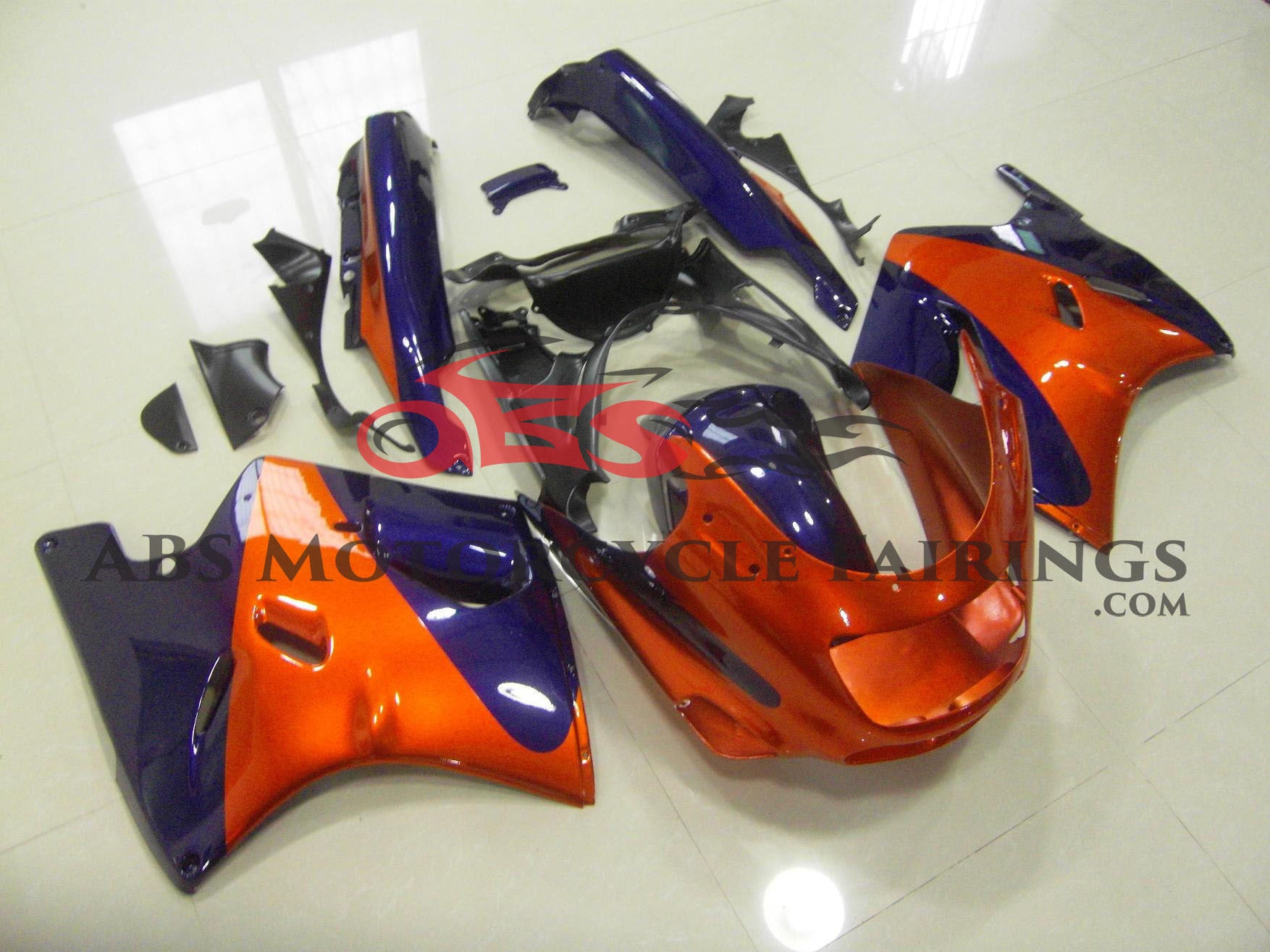 Fairings for Kawasaki ZX11 / ZZR1100 (1993-2001) Orange