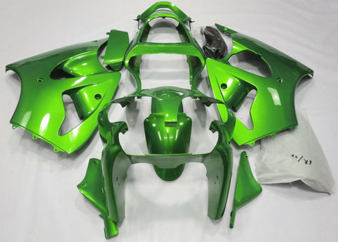 Kawasaki ZX-6R 636 Fairings (2000-2002) Green at KingsMotorcycleFairings.com