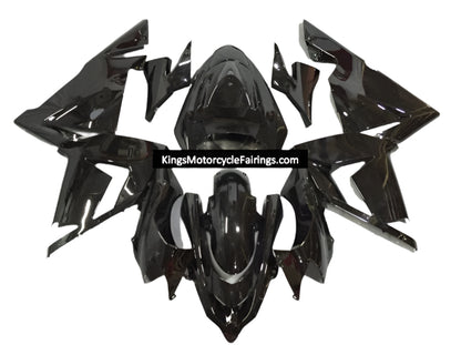 Kawasaki ZX10R Fairings (2004-2005) Black at KingsMotorcycleFairings.com