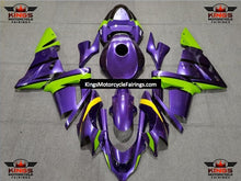 Kawasaki ZX10R Fairings (2004-2005) Purple, Green, Yellow, Black at KingsMotorcycleFairings.com
