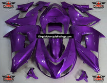 Kawasaki ZX10R Fairings (2006-2007) Purple at KingsMotorcycleFairings.com