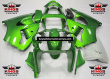 Kawasaki ZX6R 636 Fairings (2000-2002) Green at KingsMotorcycleFairings.com