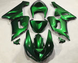 Kawasaki ZX6R 636 Fairings (2005-2006) Candy Green at KingsMotorcycleFairings.com