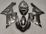 Kawasaki ZX6R 636 Fairings (2005-2006) Liquid Silver at KingsMotorcycleFairings.com
